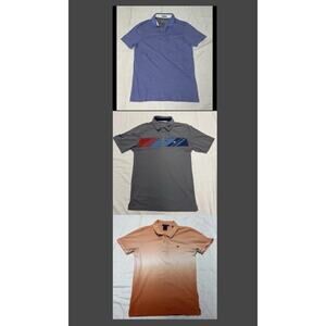 Ted Baker london Men’s polo Shirt Small Have Small Tear-Travis Mathew lot of 3